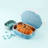 Cello Altro Neo Lunch Box Neo Blue 700ml 2 Container Lunch Box for Kids Neo Blue