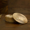 Ellementry Fleur D'Or Roti Box Casserole with Wooden Lid BPA Free Food Grade Handcrafted Chapati Box