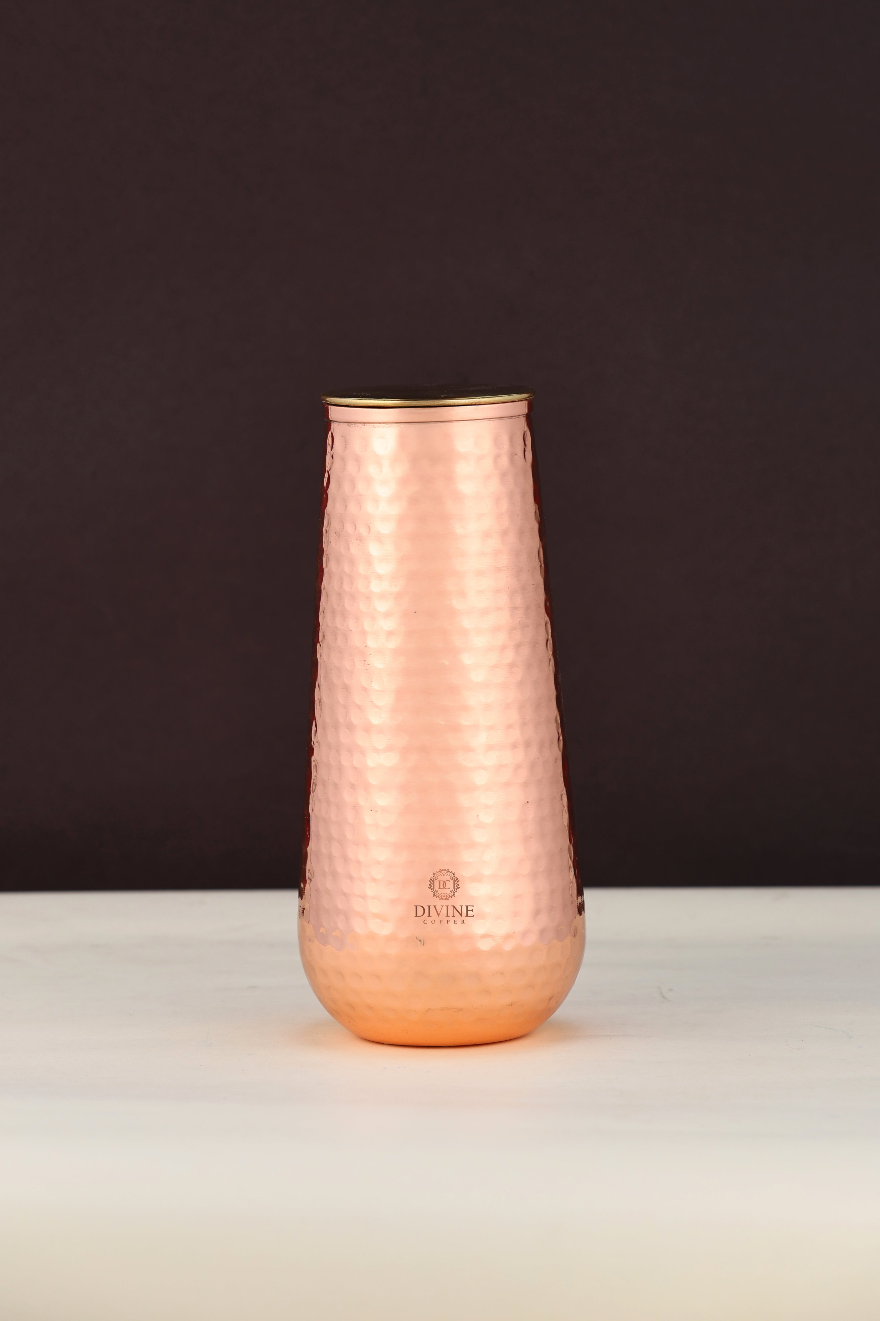 PURE COPPER BRASS LID JAR -HMD