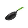 MACclite Ironium Cast Iron Pre-Seasoned Frying Pan 20 cm With Long Handle and Silicone Grip