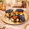 FnS Georgia Premium Stainless Steel Serving Set Rose Gold
