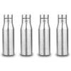 Montavo by FnS Aqua Stainless Steel Water Bottle Set of 4 (1 Litre each)