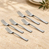 FnS Venice 6 Pcs Stainless Steel Dinner Fork Set