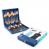 FnS Livo Rose Gold 18 Pcs Cutlery Set with Box