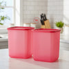 Tupperware Cubix 1.8L Set of 2 | Stackable Fridge Storage Container | Airtight