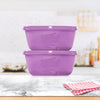 Tupperware SS Bowl 2L Set of 2 | Mixing & Serving Bowls with Airtight Lid