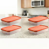 Tupperware MicroMax Rectangular #1 Set of 4 | 2L | Airtight Dry Storage