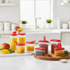 Tupperware Midi Magic Flow 650ml 2pc + Mini Magic Flow 440ml 2pc | Dry Storage