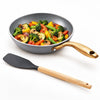 Asai Ceramic Pan for Cooking 20cm Non Stick Frying Pan - Grey