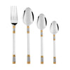 FnS Celebration 24K Gold Plated 24 Pcs Cutlery Set with Stand