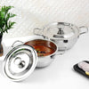 Kraft 2-Piece Roma Bowl Set (16cm 1.3L + 18cm 1.5L) Stainless Steel