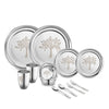 Classic Essentials Stainless Steel 12 Piece Vriksha Dinner Set