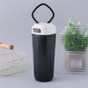 Kuber Industries Pack of 6 Anti-Fall Insulated Coffee Tumbler with Suction Bottom | 480 ML | Black