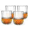 UMAI Whiskey Glasses Set of 4 (200ml) | Lead Free | Heavy Bottom | Transparent