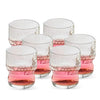 UMAI Whiskey Glasses Set of 4 (250ml) | Lead Free | Heavy Bottom | Crystal Clear