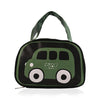 Homestic Insulated Kids Lunch Bag | Leakproof | Stylish Black | For School