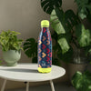 The Better Home 500ml Insulated Stainless Steel Water Bottle | 18 Hours Insulation | Rainbow Grid