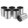 Kraft Royal Stainless Steel Glass Set of 6-400ml Each