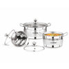 Greenchef 3-in-1 Stainless Steel Cook and Serve Induction Bottom Cookware Set