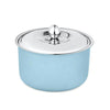 FnS Alwin Sky Blue Stainless Steel Casserole with Lid