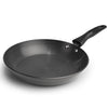 AGARO Elite Hard Anodised Tapper Fry Pan | Non-Stick | Gas & Induction