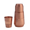 La Coppera Mini Astro Copper Water Bottle and Copper Glass Set