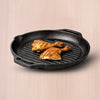 The Indus Valley Cast Iron Grill Pan with Twin Handle Pre-Seasoned