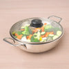 The Indus Valley Triply Kadai with Glass Lid