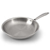 AGARO Regency Triply Steel Fry Pan 24 CM | Tri-Ply Stainless Steel