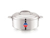 Tosaa Hot & Fresh Thermoware Casserole 1400ml Stainless Steel