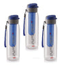 CELLO Infuse Water Bottle Set of 3, 800ml, Blue