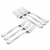 FnS Nexa 6 Pcs Dessert Fork Set Premium Sleek Contemporary Handle