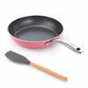 Asai Ceramic Pan for Cooking 24cm Non Stick Frying Pan - Pink