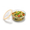CELLO Fit & Fresh Round Lunch Box Container for Daily Use 400 ml
