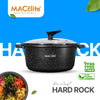 MACclite Hard Rock Die Cast Non Stick Sumo Casserole, Induction Base