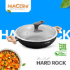 MACclite Hard Rock Die Cast Non Stick Triumph Kadai, Induction Base