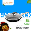 MACclite Hard Rock Die Cast Non Stick Triumph Fry Pan With Glass Lid, Induction Base