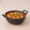 The Indus Valley Cast Iron Deep Kadai Flat Base Pre-Seasoned 25cm