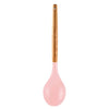 Woodtula Silicone Cooking Utensils Kitchen Utensil Set Heat Resistant Wooden Handles Pink