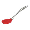 P-Plus International Silicone Spatula Versatile Tools Baking and Mixing Steel Stolled Red