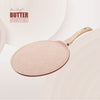 MACclite Butter Scotch Die Cast Non Stick Flat Tawa, Induction Base