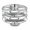Judge by Prestige Stainless Steel Idli Cooker 4 Plates 16 Idlis