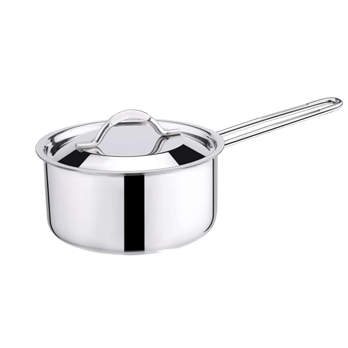 Premier 3-ply Clad Stainless Steel Sauce Pan TPS 16 cm - 1300 gms