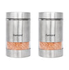 Femora Kitchen Storage Jars Steel Body With See Through Window Jar | 1000 Ml | Pack of 2