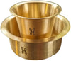 Hitha Wellness Brass Dabara Tumbler Coffee Set