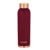 Copper Water Bottle | BPA Free, Leakproof, Lightweight | 950 ML | Maroon