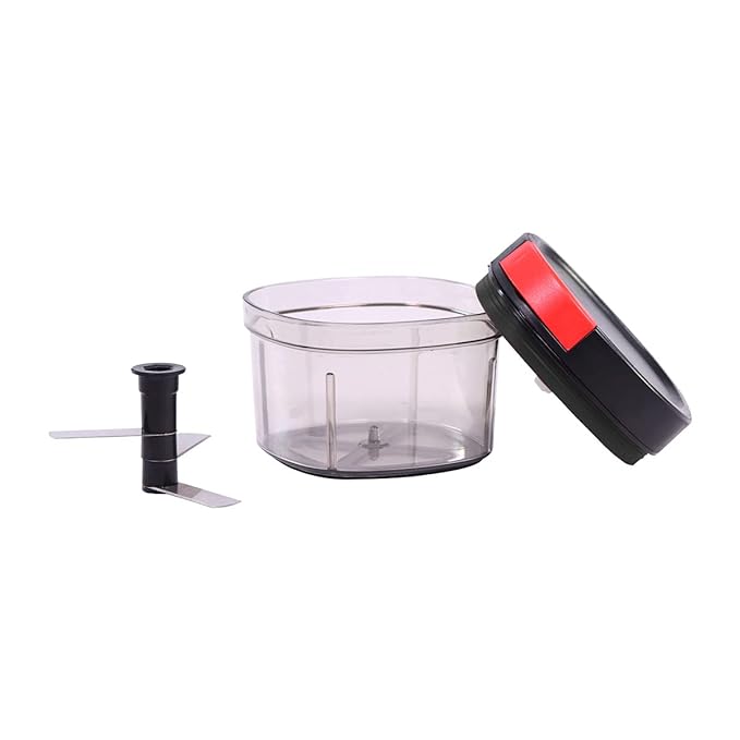 Wonderchef Glory String Chopper With 3 Sharp Stainless Steel Blades 600 Ml | Anti Slip Silicone | Compact | Air Tight Lid