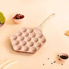 MACclite Butter Scotch Die Cast Non Stick (Triumph series) Hexa Appe/Muffin Pan 18 cavity, Induction Base