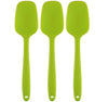 P-Plus International Heat-Resistant Baking Set Spoon Set & Spatulas for nonstick Set Green Set of 3