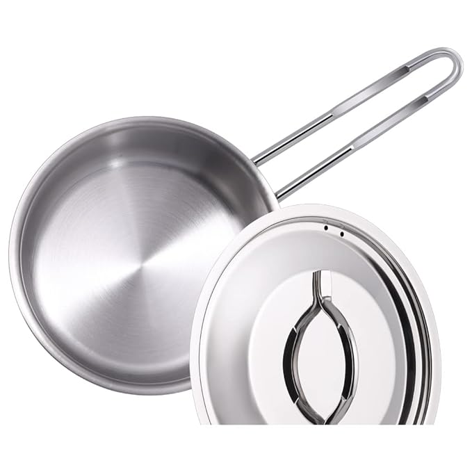 Premier 3-ply Clad Stainless Steel Sauce Pan TPS 16 cm - 1300 gms